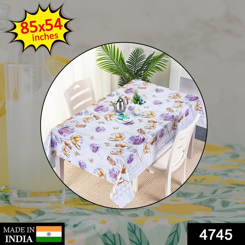 4745 Premium Quality Table cloth For Steal Table (85×54 inch)
