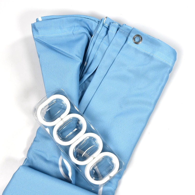 6722 Solid 1 Piece Door Curtain (150x220Cm)