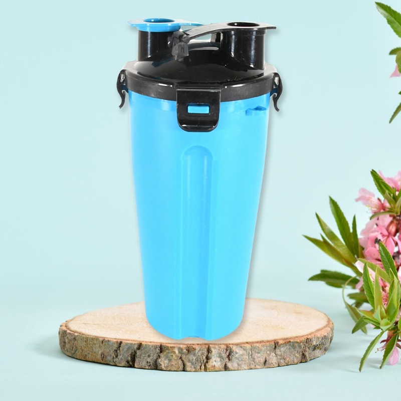 12697 Plastic Sports Double Wall Water Bottle, High Quality Water Bottle, BPA-Free & Leak-Proof! For Kids’ School, For Fridge, Office, Sports, School, Gym, Yoga (1 Pc / 400 ML Approx)