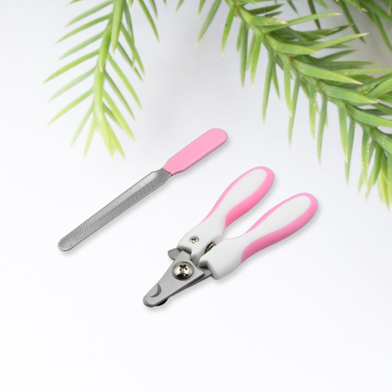 1312 Pet Nail Clipper Set, Cat Dog Stainless Steel Nail Clippers, Teddy Golden Retriever Trimming Beauty Pet Nails Cutting Tool NonSlip Lightweight for Birds for Dogs for Puppies for Kittens