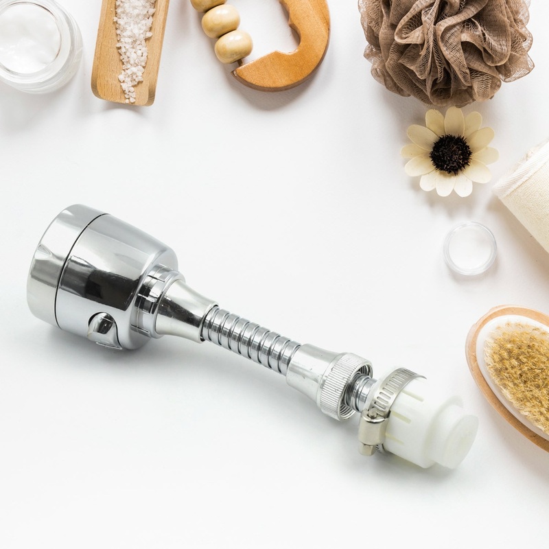 0596 Faucet Sprayer Attachment Jaywayne Kitchen Faucet Sprayer Movable Kitchen Faucet Head 360 Rotatable Anti -Splash Tap Booster Shower and Water Saving Faucet for Kitchen (1 Pc)