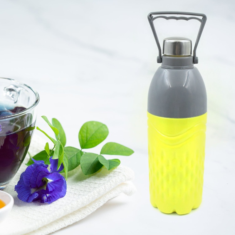 6248 Plastic Sports Insulated Water Bottle with Handle & Color Box Easy to Carry High Quality Water Bottle, BPA-Free & Leak-Proof! for Kids’ School, For Fridge, Office, Sports, School, Gym, Yoga (1 Pc Mix Color 1400ML)