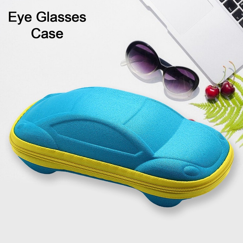 17505 Cartoon Car Shape Sunglasses Box Portable Eyeglasses Case Fashion Lovely Sunglass Case Children’s Glasses Box Blind Box for Kids Sunglasses Cases (1 Pc)
