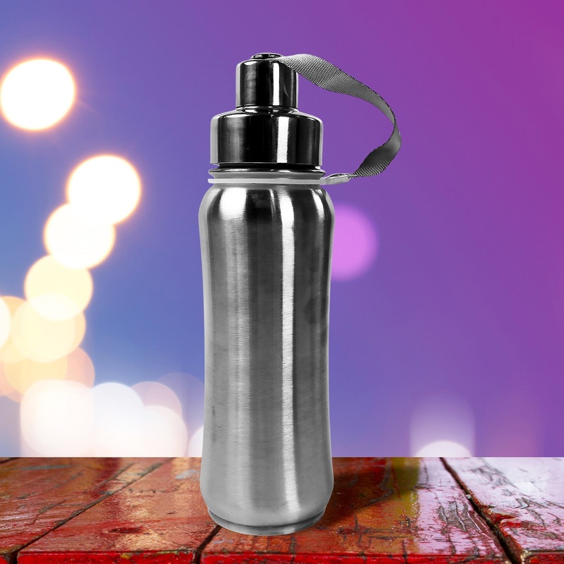 12989 Stainless Steel Insulated Water Bottle with Strainer for Home, TravelingFridge Water Bottle, Leak Proof, Rust Proof, Cold & Hot | Leak Proof | Office Bottle | Gym | Home | Kitchen | Hiking | Trekking | Travel Bottle (800 ML Approx)
