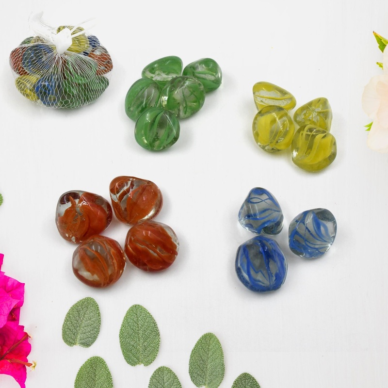 17802 Multi-Color Decorative Stone for Garden / Lawn / AquariumFish Tank Gravel /Flower PotsDecoration Pebbles for Fish Bowl & All PurposeAttractive Stone Set