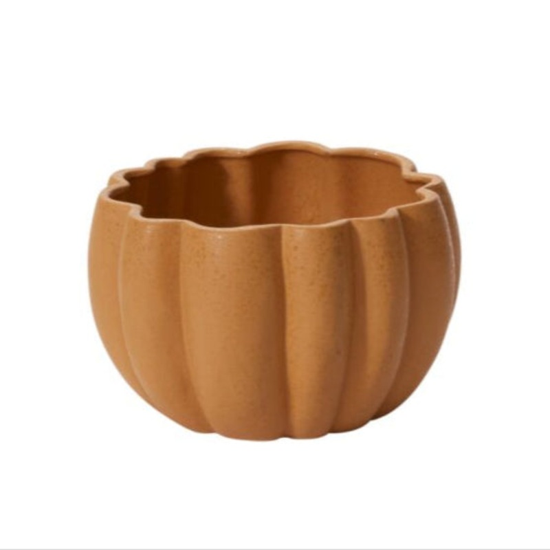 CERAMIC PUMPKIN POT