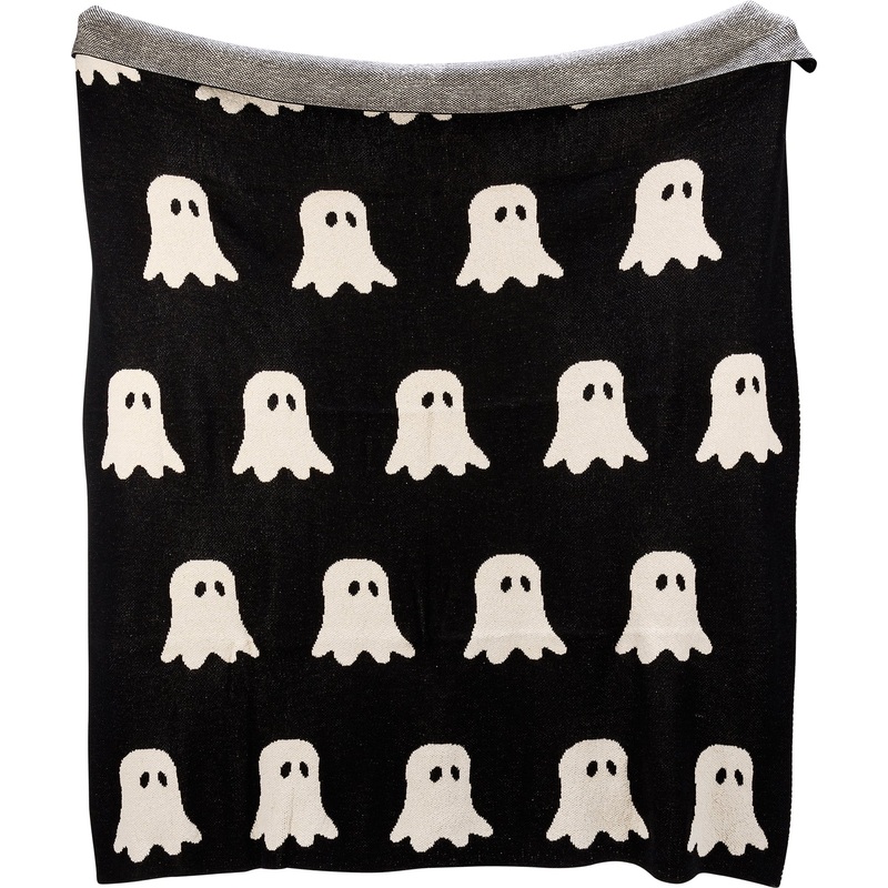 GHOSTS THROW BLANKET