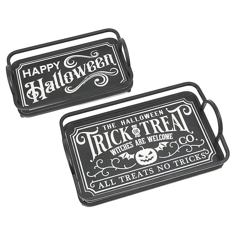 HALLOWEEN ENGRAVED TRAY