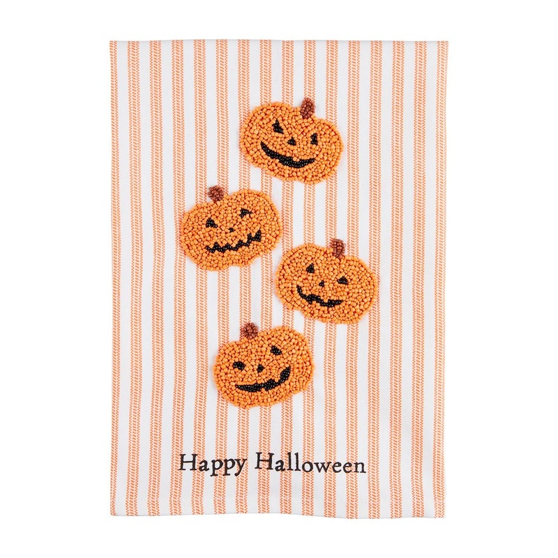 JACK-O-LANTERN BEAD TOWEL