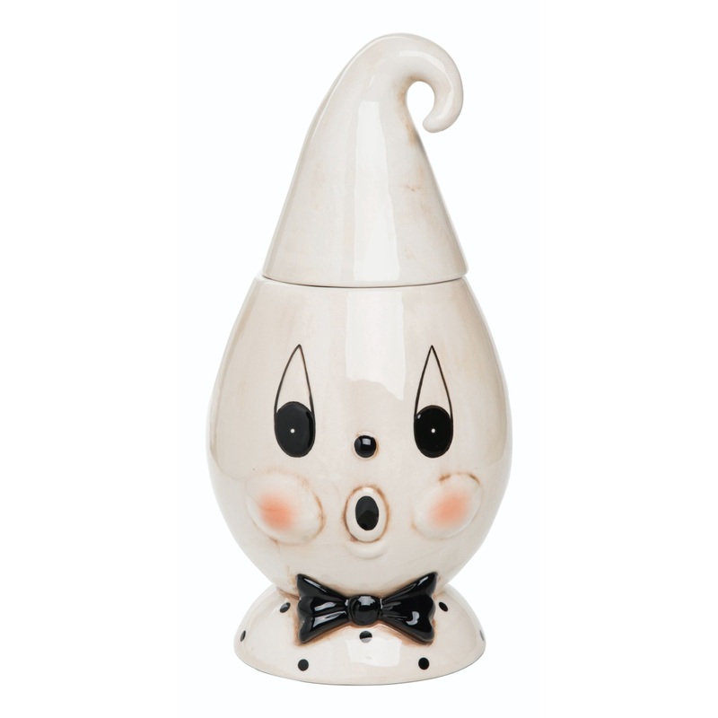 JOHANNA PARKER VINTAGE HALLOWEEN GHOST COOKIE JAR