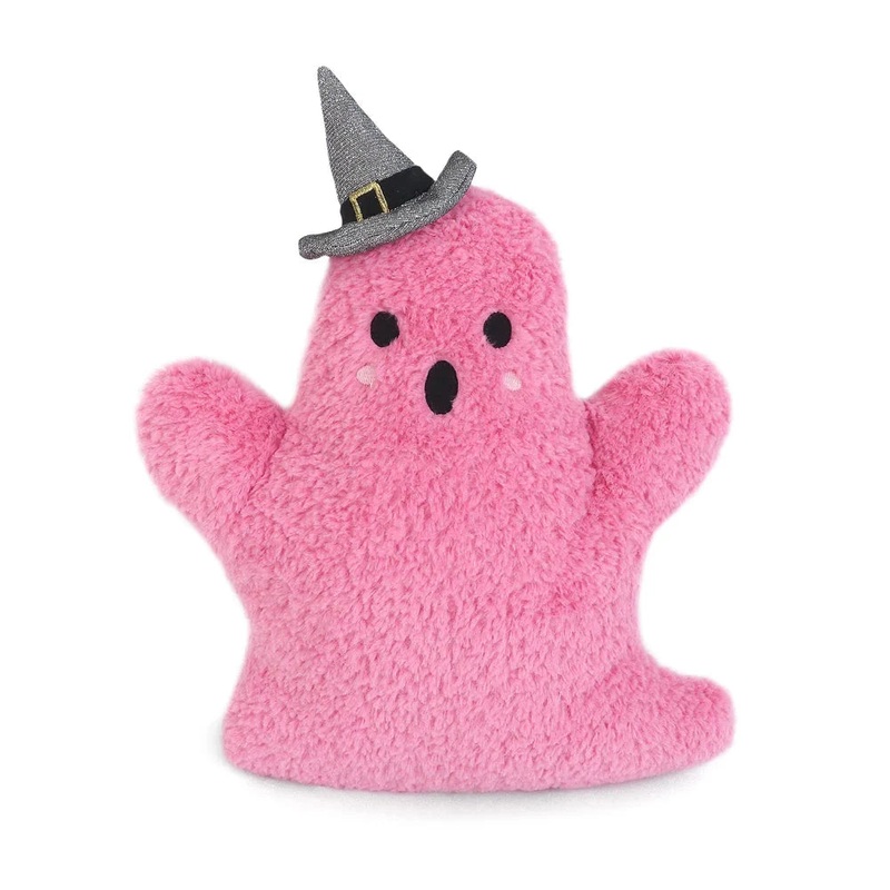 PINKY GHOST HALLOWEEN ACCENT PILLOW