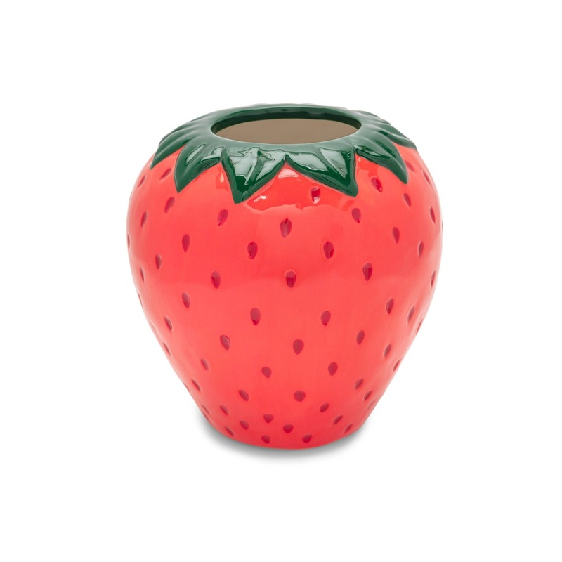 STRAWBERRY SHAPED VASE