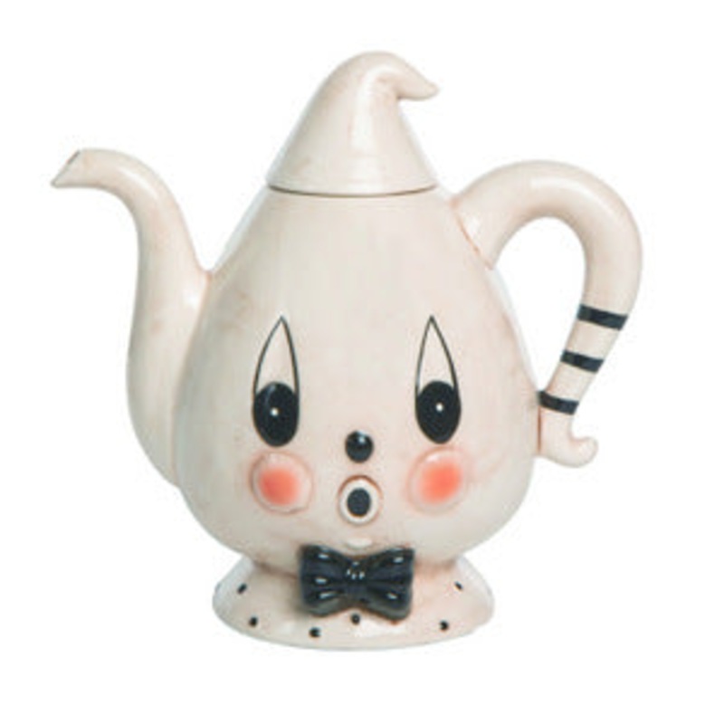 JOHANNA PARKER VINTAGE HALLOWEEN GHOST TEAPOT