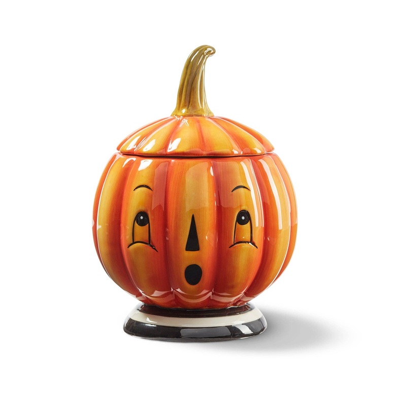 JOHANNA PARKER VINTAGE HALLOWEEN PUMPKIN JAR