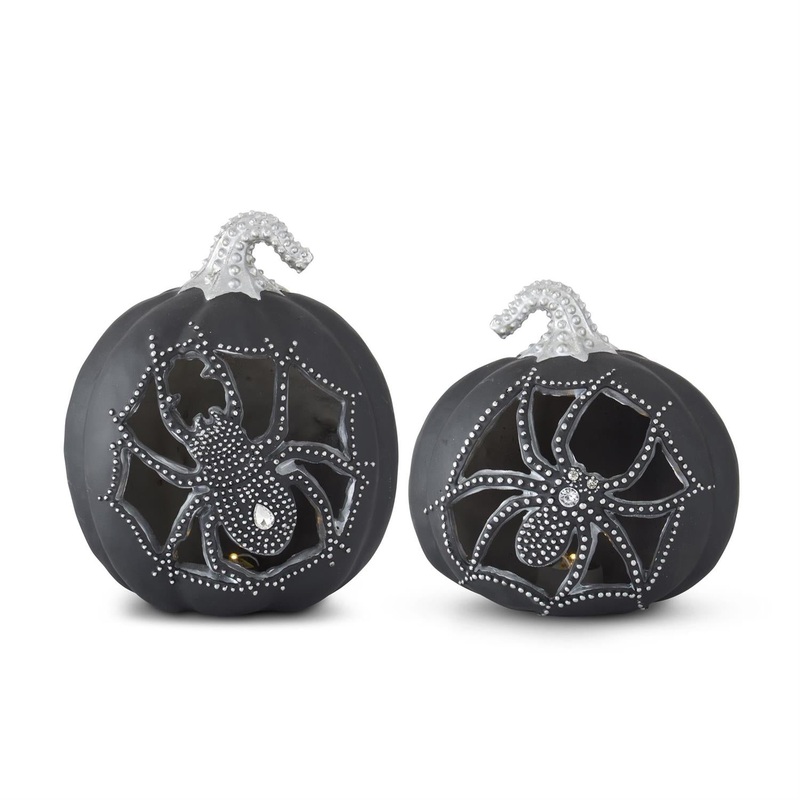 SPIDER LED PUMPKIN