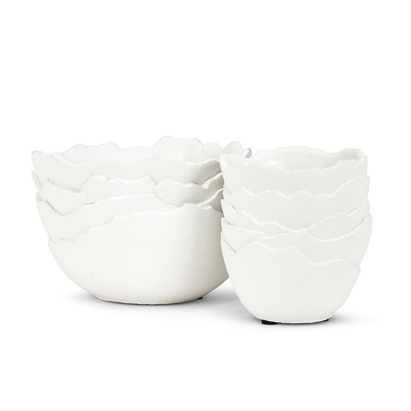 STACKED EGGSHELL PLANTER