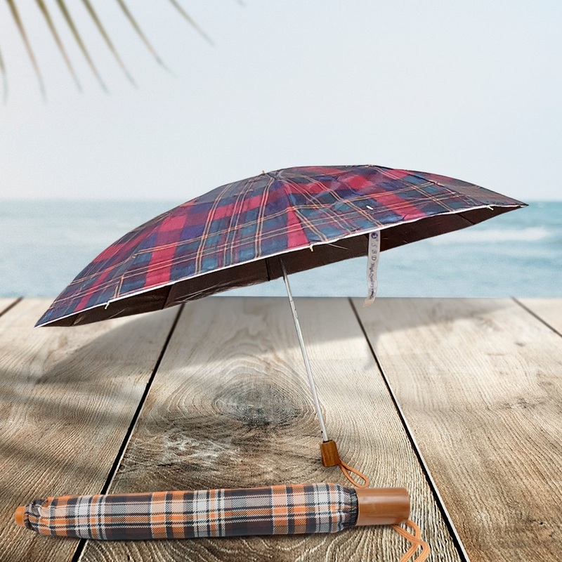 3-Fold Sun Protective Solid Foldable Outdoor Umbrella,Portable Sun,UV Protection LightweightRain UmbrellaFor Girls, Women, Men, Boys (1 pc / With Case)