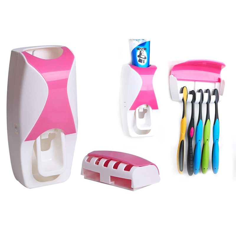 Toothpaste Dispenser & Tooth Brush with Toothbrush