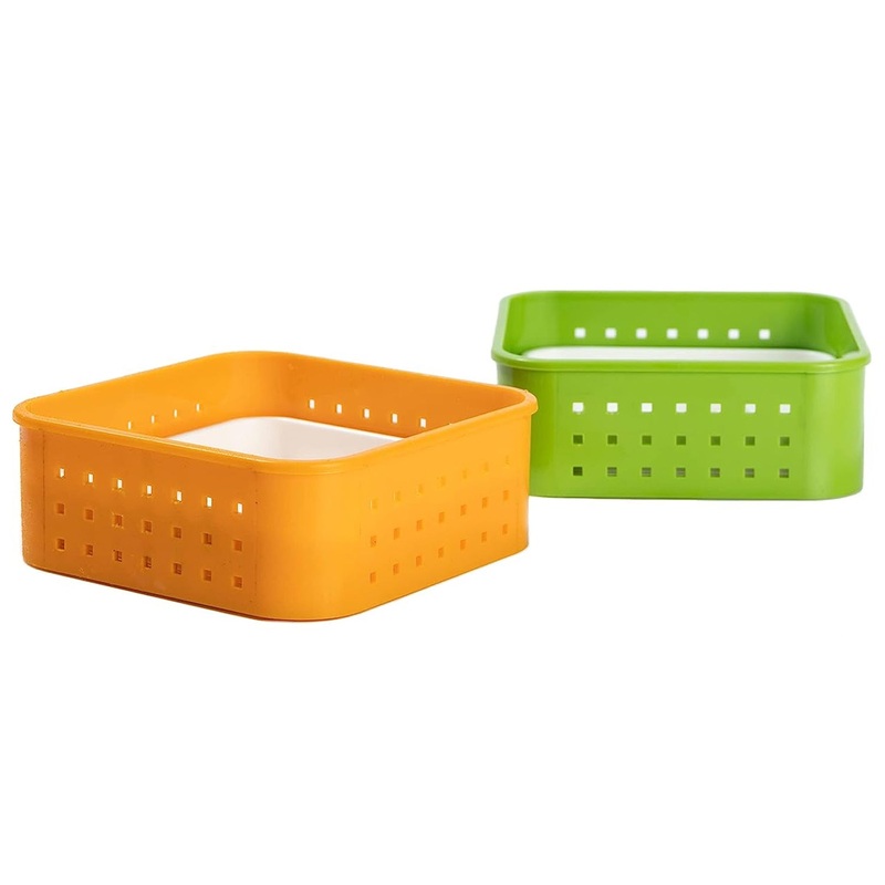Square Shape Paneer Maker with Lid, Tofu & Sprouts Mould