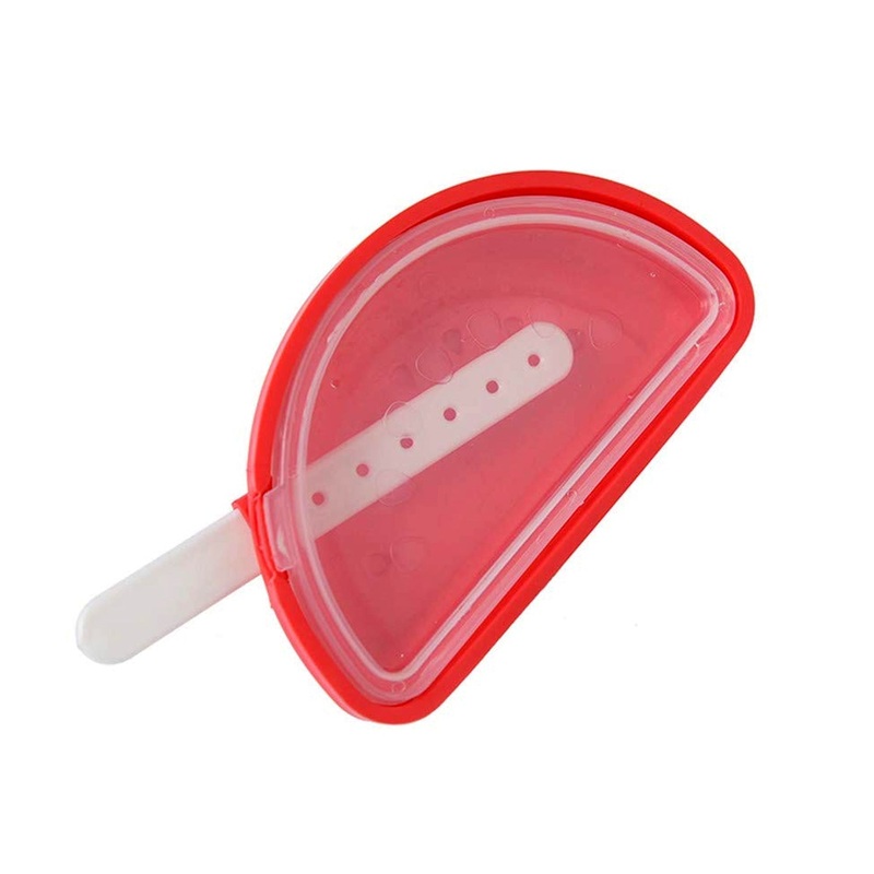 Silicone Ice Cream and Ice Pop Moulds – Watermelon Popsicle Molds, DIY Kitchen Tool for Ice Treats