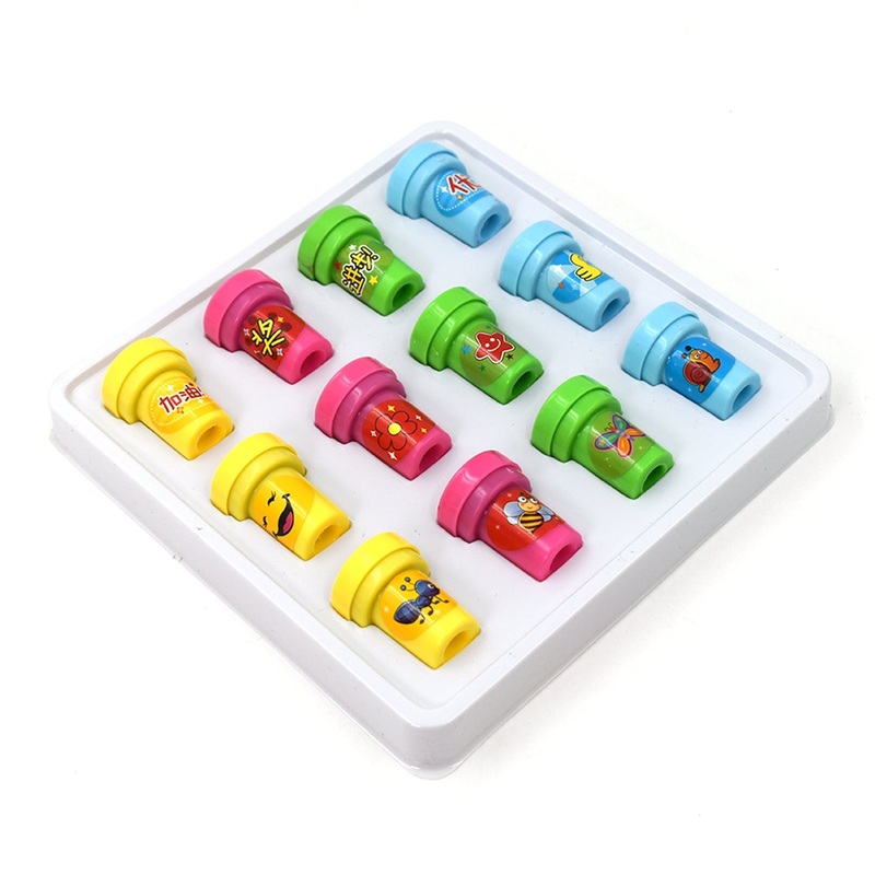 12 Pc Stamp Set used in all types of household places by kids and childrens for playing purposes.