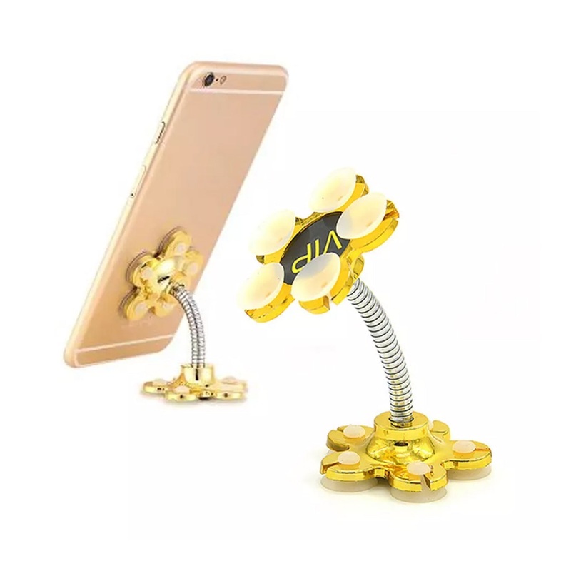 Phone Holder, 360Rotatable Phone Stand Multi-Function Double-Sided Suction Cup Mobile Phone Holder vip stand