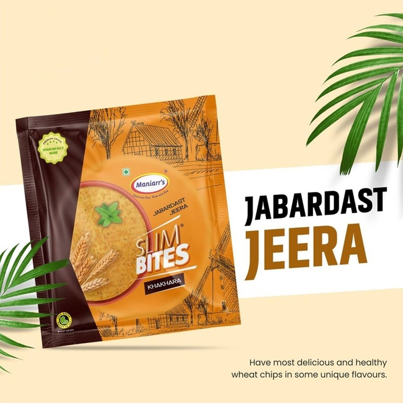 Maniarr’s Jeera Khakhra Wheat Chips (200Gm)