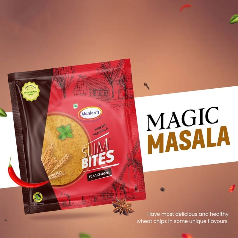Maniarr’s Masala Khakhra Wheat Chips (200Gm)