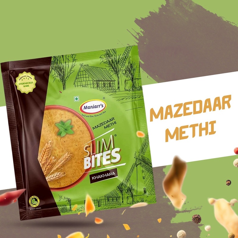 Maniarr’s Methi Khakhra Wheat Chips (200 Gm)