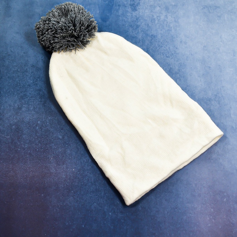 Men’s and Women’s Skull Slouchy Winter Woolen Knitted Black Inside Fur Beanie Cap. FB