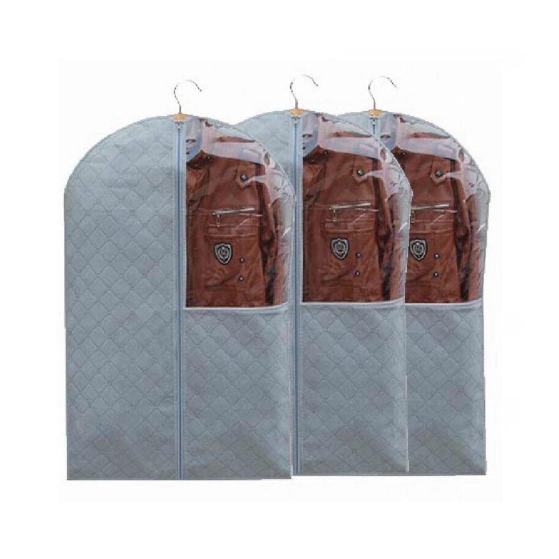 Foldable Non Woven Men’s Coat Blazer Suit Cover men’s coat blazer cover fold over breathable garment bag suit cover.