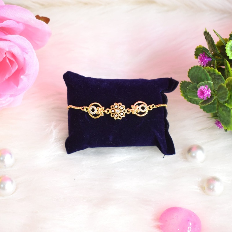 Radiant Gold-Plated Bracelet  A Touch of Luxe and Sophistication