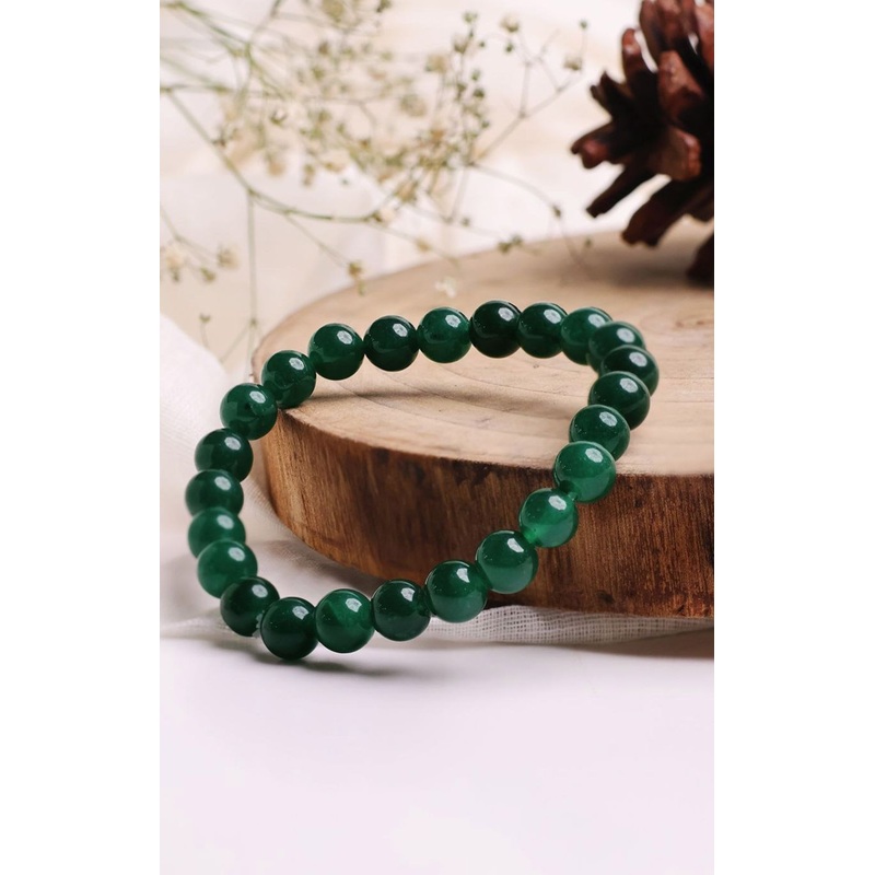Earth Gems Panna Stone Bracelet