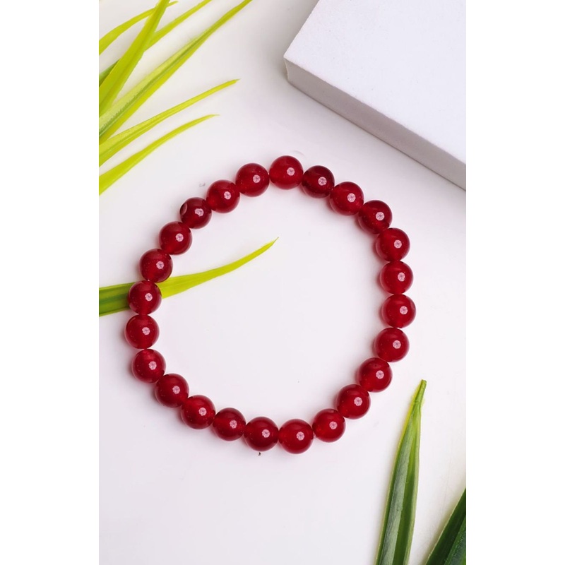 Earth Gems Ruby Stone Bracelet (1 Pc)