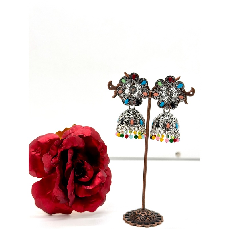 Royal Diamond Jhumka Earrings