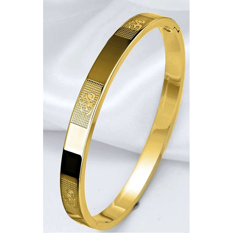 Shree Ram Kada for men Bracelets, Bracelet for Boys Gold,Kada