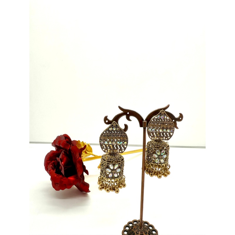 Traditional Elegant Earrings Pair