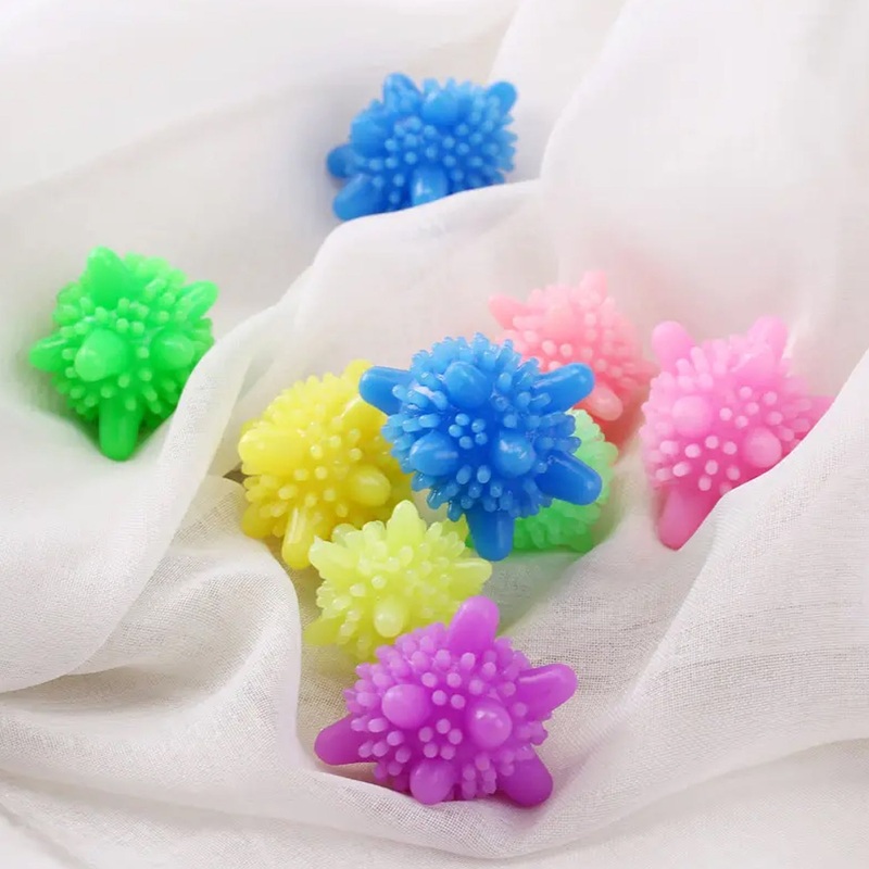 Soft Star Laundry Dryer Balls  10-Piece Multi-Color Clothes Softener