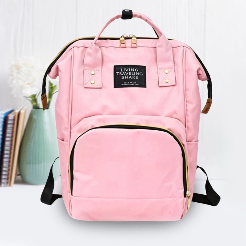 Multipurpose Large Capacity Mom’s Backpack Diaper Bag (1 Pc)