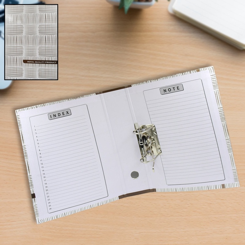 Office Lever Arch Binder Box File Organizer for Documents (3527 Cm, 1 Pc)