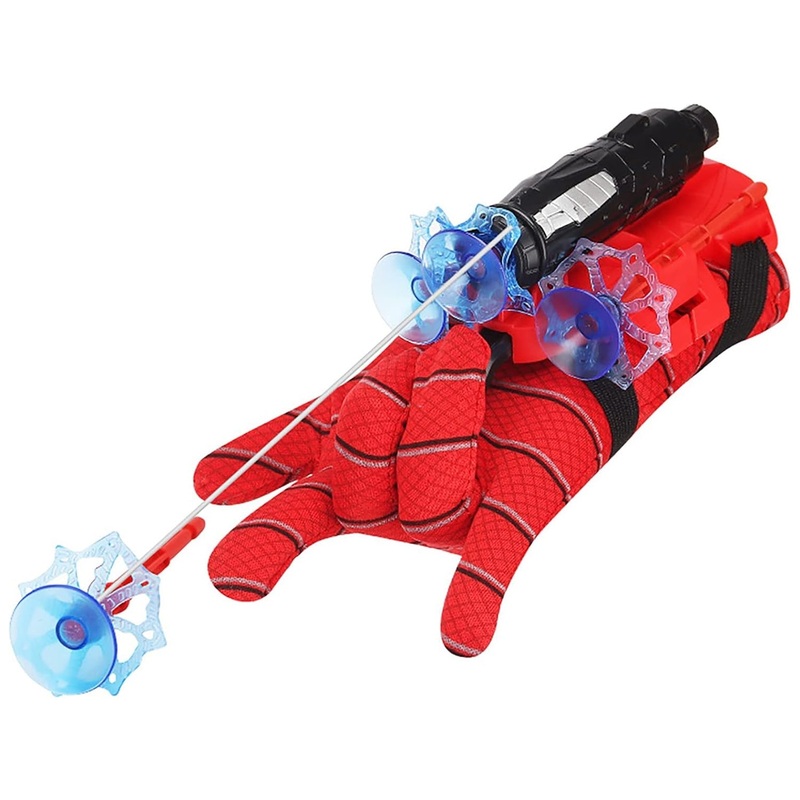 Web Shooter Toy for Kids Fans, Launcher Wrist Gloves Toys For Kids, Boys Superhero Gloves Role-Play Toy Cosplay, Sticky Wall Soft Bomb Funny Children’s Educational Toys
