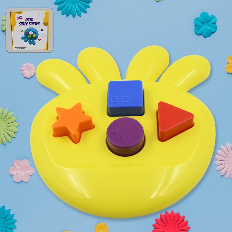 Octo Shape Sorter Toy for Kids Learning & Grasping (1 Pc)