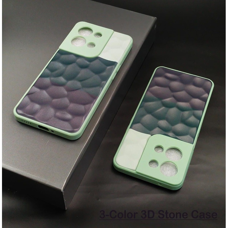 3D Stone Hard Case For Oppo