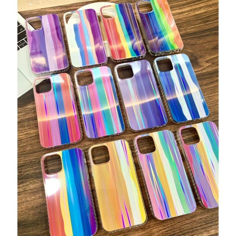 Rainbow Shiny Hard Case For Redmi