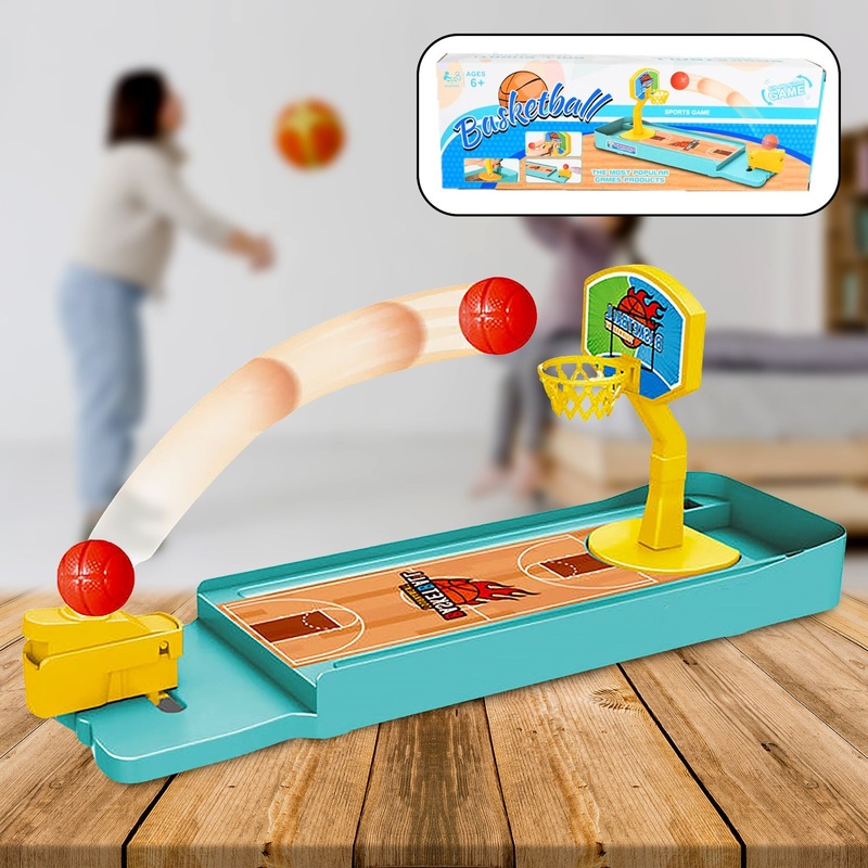 Mini Table top Finger Basketball & Bowling Game  Indoor Family Fun for Kids & Adults