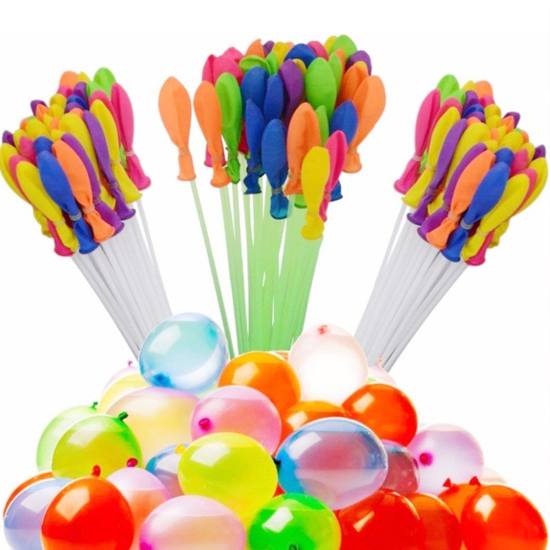 Holi Magic Water Balloons for Kids – 111 pcs (Multicolor)
