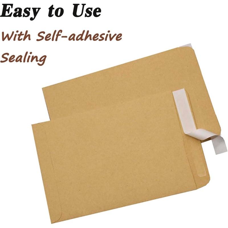 Brown Kraft Envelope for Invitations & Office Use (1 Pc, 16×14 Inch)