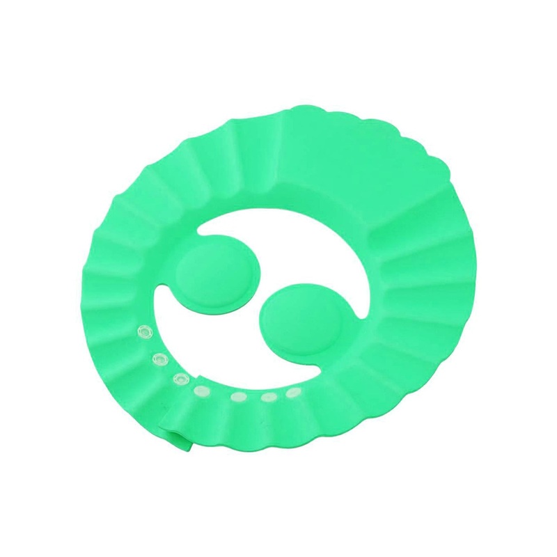 Soft Adjustable Baby Shower Cap  Splash-Proof Eye & Ear Protection for Bath Time