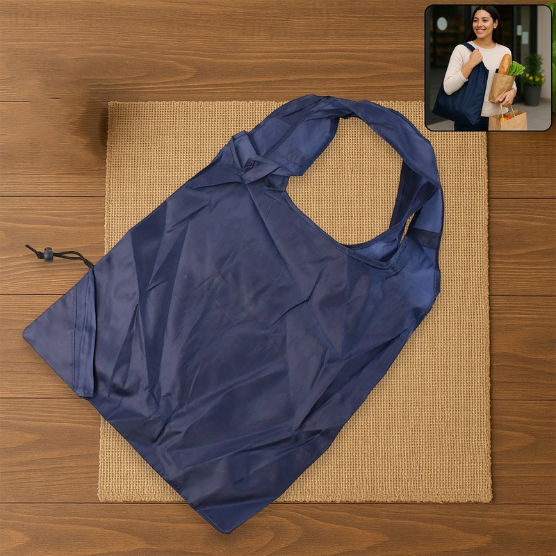 Reusable Grocery Bags – Reusable Bags With Handles (1 Pc / Mix Color)