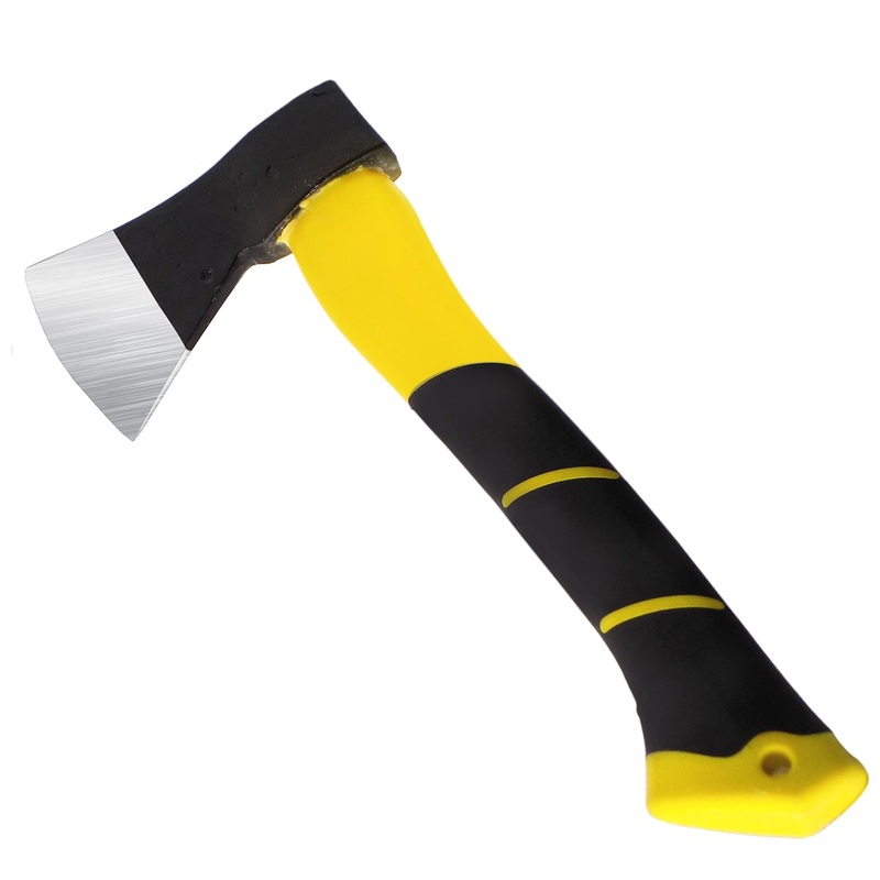 ‘-600g Hatchet Axe Fiberglass Body Rubberized Handle